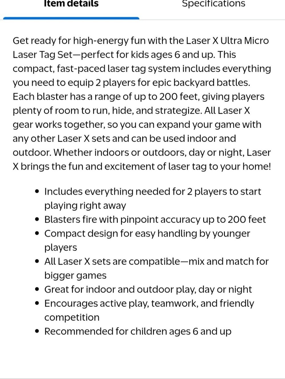 Laser Tag Set - Picture 2 of 2
